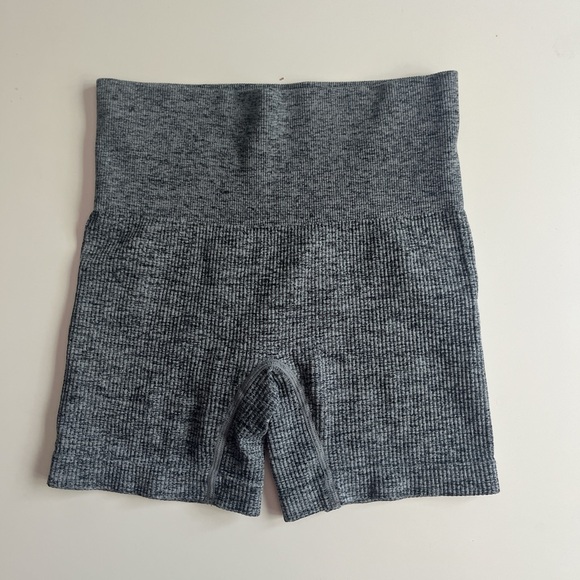 Gray Biker Shorts - Picture 1 of 3